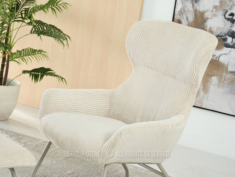 Fotelja Condor (svijetlobež + bež)