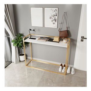 Konzolni stolić Isis (bijela + zlatna) *outlet moguća oštećenja