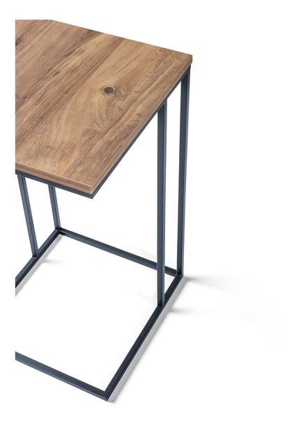 Pomoćni stolić Medlakena (borovina + crna)