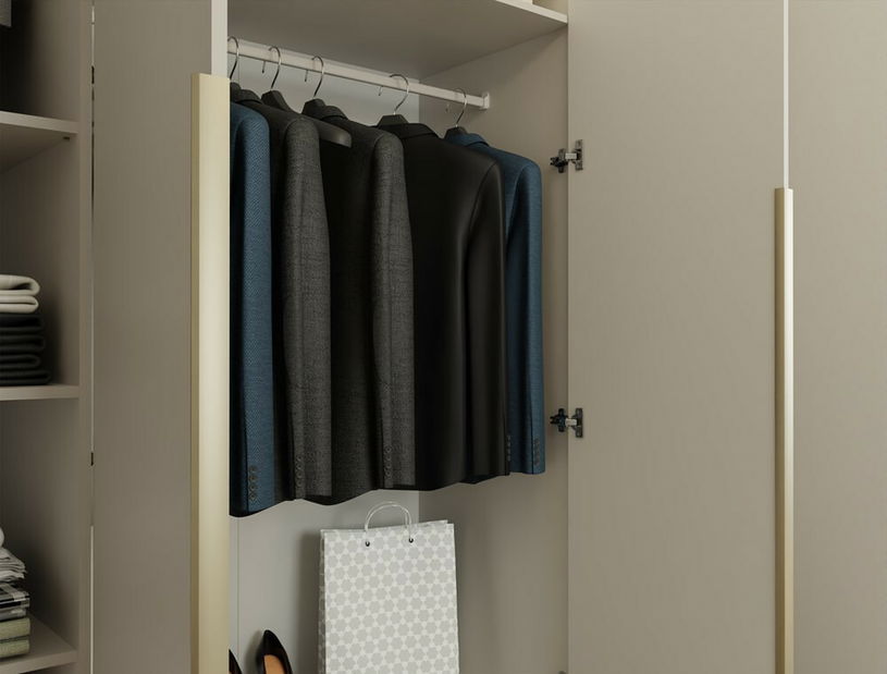 Šatníková skriňa Servirle 2 (kašmír)