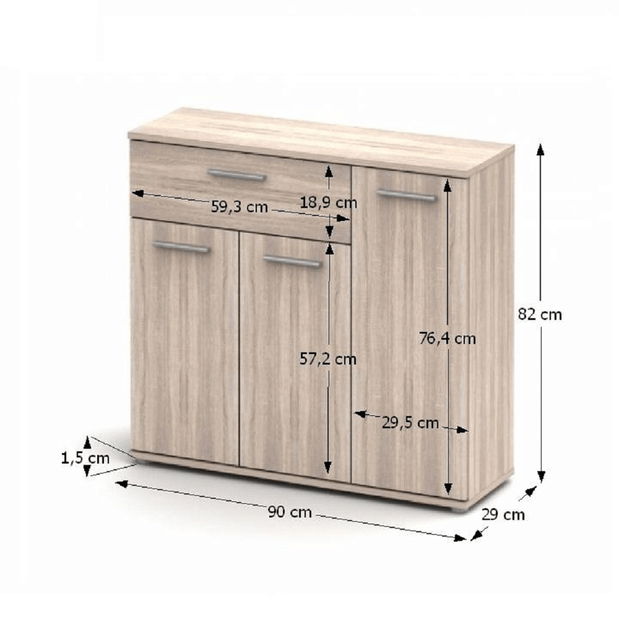 Komód Notrea Typ 34 