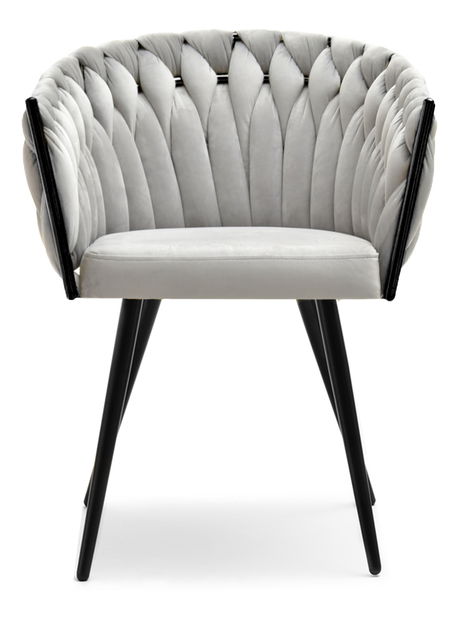 Blagovaonska stolica Radio (siva + crna)