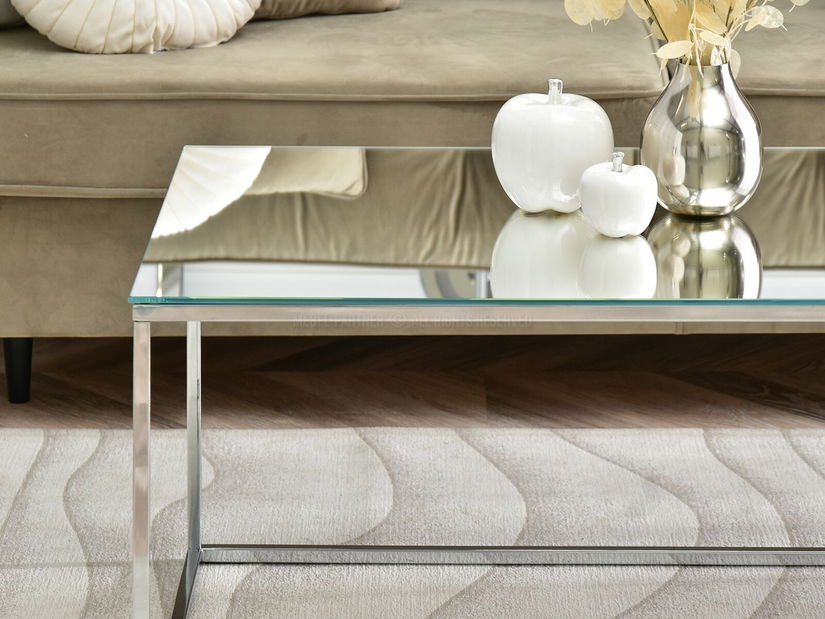 Măsuță de cafea Bella Xl (crom)