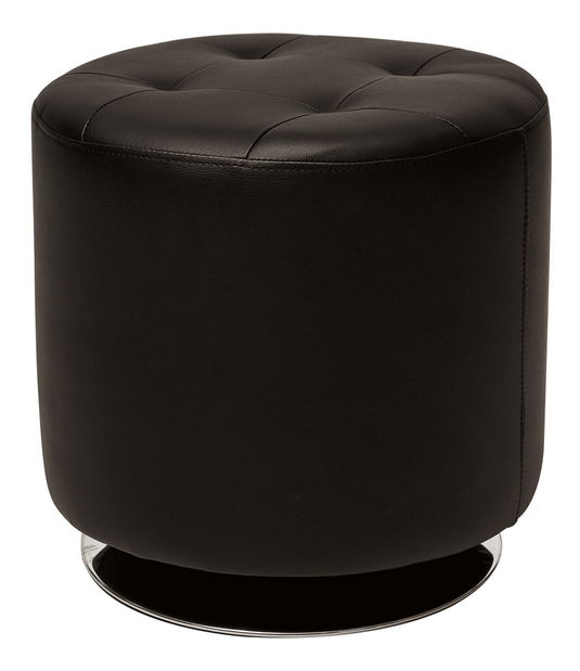 Taburetka C-901 čierna