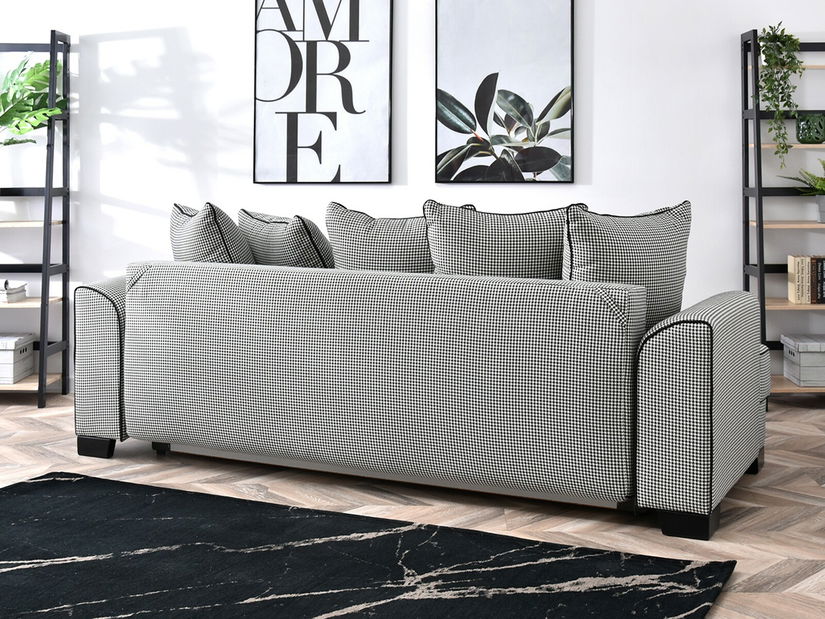 Canapea Canapea trei locuri Marilyn (negru)