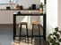 Set mobilier bar Reporte (negru)