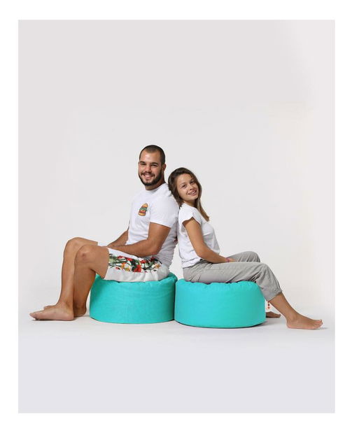 Fotoliu puf Rapeto (turcoaz)