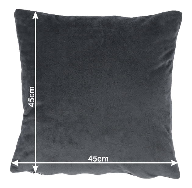 Vankúš Arin (tmavosivá)