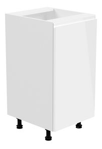 Alsó konyhaszekrény D40 Aurellia (fehér + fényes fehér) (J)