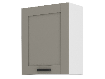 Felső konyhaszekrény Lucid 60 G 72 1F (claygrey + fehér)