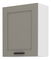 Dulap superior de bucătărie Lucid 60 G 72 1F (claygrey + alb)