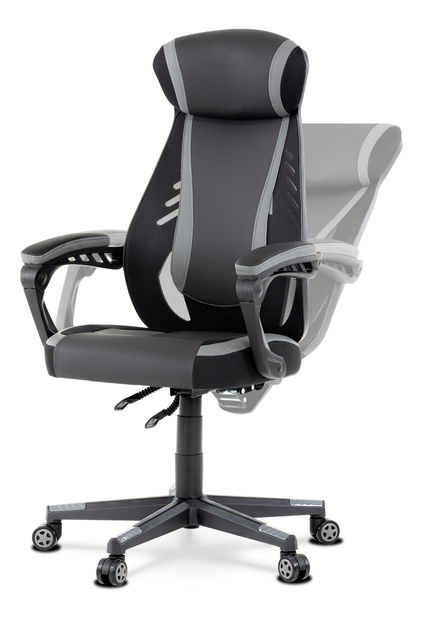 Uredska/gaming fotelja Ymbun-Y213-GREY (crna + siva)