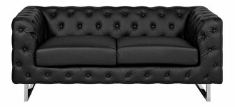 Sofa dvosjed Viken (crna)