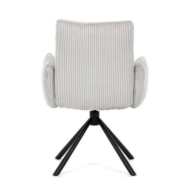 Jedálenská stolička Daston (krémová)