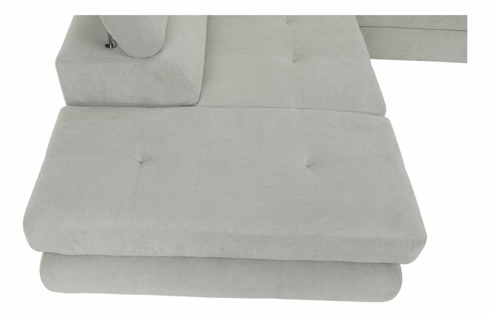 Rohová sedačka Bjorn R (L) (svetlosivá)