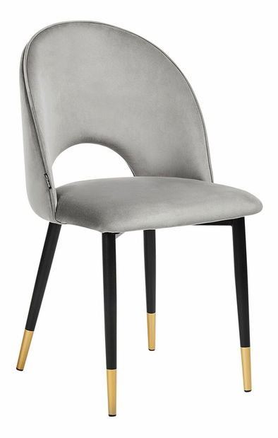 Étkezőszék szett 2 db. MAGI (szövet) (szürke)