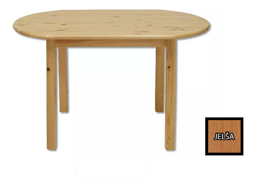 Jedálenský stôl ST 106 (150x75 cm) (jelša) *bazár