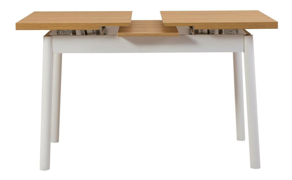 Set mobilier sufragerie Duvasa 19 (alb) (pentru 4 persoane)