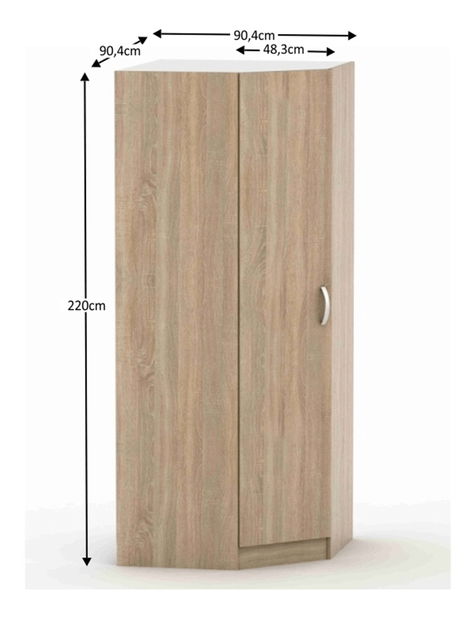 Ormar za garderobu Breanna 2 BE02 16 0 