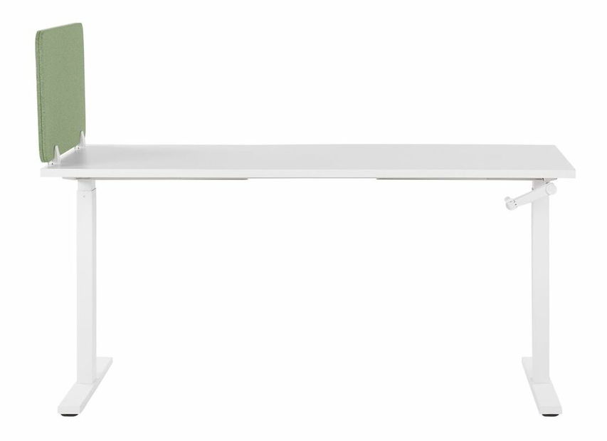 Pregrada za radni stol 72 x 40 cm Walda (zelena) 