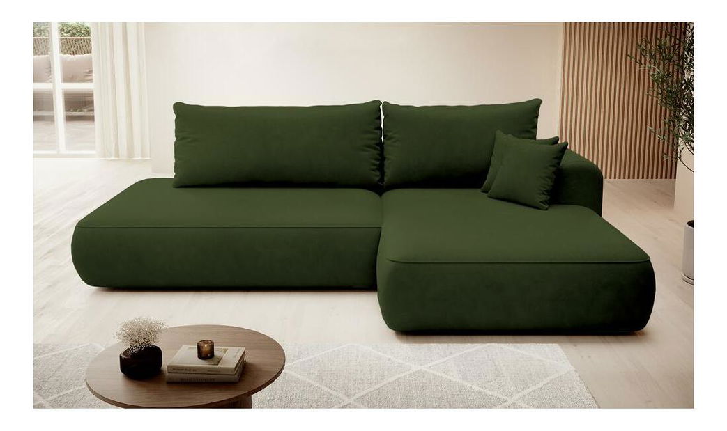 Colțar Fergie (D) (verde + negru)