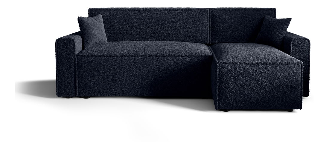 Rohová sedacia súprava Mirage Bis Sed (tmavomodrá) (P)