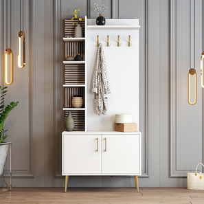 Set za predsoblje Valery 2 (bijela + zlatna)