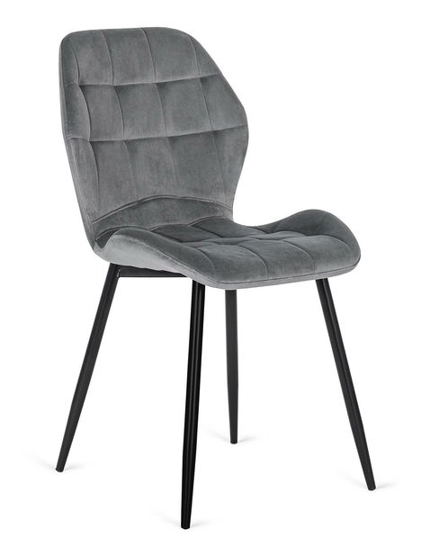 Étkezőszék Ligado (szürke + fekete) 