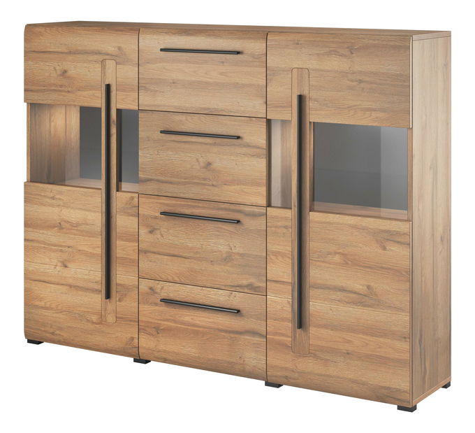 Vitrinek szekrény Tipton Typ 46