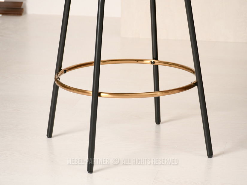 Scaun Carma H (crem + negru)