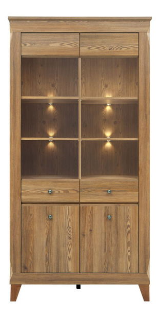 Vitrină Bergen REG2W2D