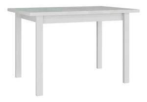 Rozkladací stôl Ewan 70 x 120+160 X (biela L)