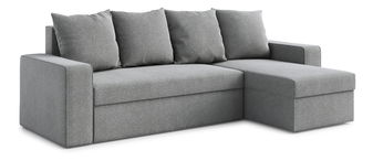 Sarokkanapé Duff (J) (szürke)