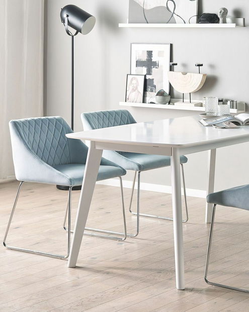 Set blagovaonskih stolica 2 kom. Aricata (svijetlo plava)