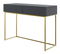 Fésülködőasztal Vertigo V3  (fekete + arany)