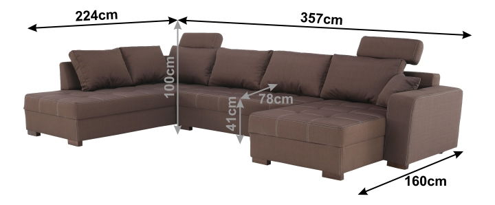 Rohová sedačka U Mohammed (L)