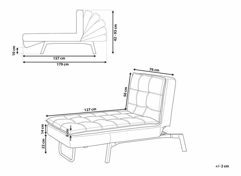 Divan LAVRAS (smaragd)