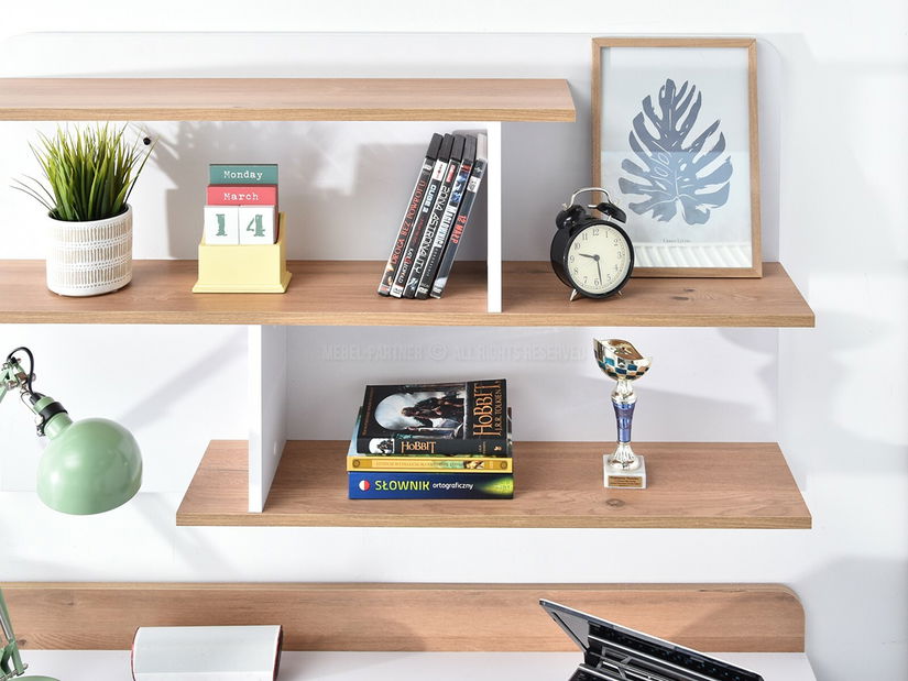 Zidna polica Congresual C08 (bijela)