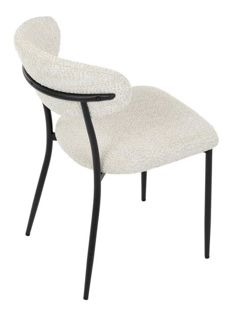 Jedálenská stolička Cosmetica (krémová)