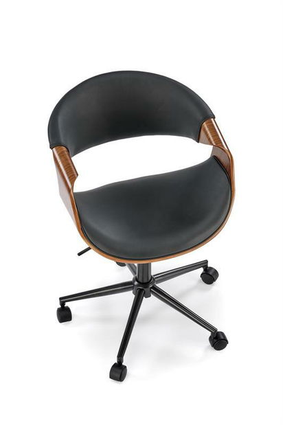 Irodai fotel Balbo (fekete + dió)