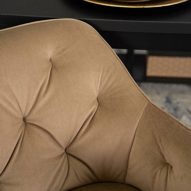 Scaun bar Solicitamos (bej + auriu) *vânzare stoc