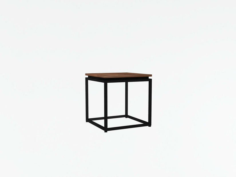 Konferenčný stolík Domepo 1 (orech + čierna) 