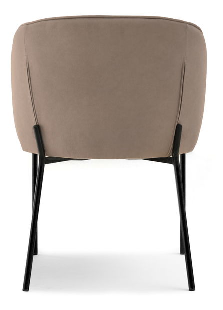 Jedálenská stolička Finalizaba (béžová + čierna)