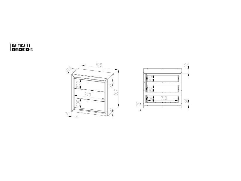 Komoda Baltica 11