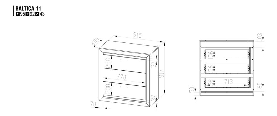 Komoda Baltica 11