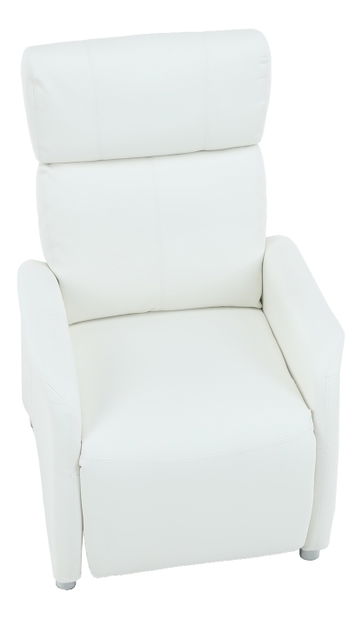 Relaxačné kreslo Francesco CH-113100 koža PU biela