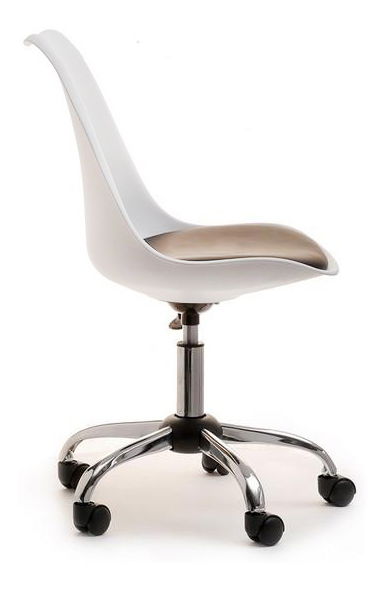 Szék Large Otoc (fehér + fekete + króm)