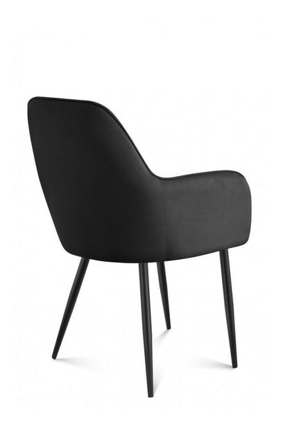 Étkezőszék Pamper 6 (fekete)