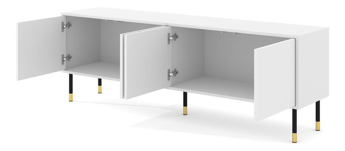 Masă TV 4D 180 Wenty (alb + Auriu + Negru)