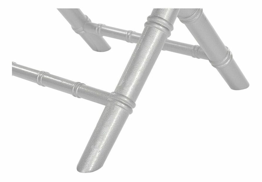 Set 4 buc scaune de sufragerie MASSA (argintiu)